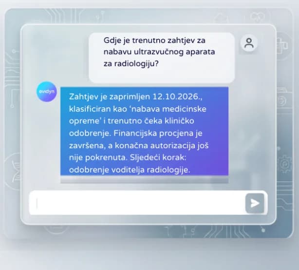 Evidyn Document Assistant panel